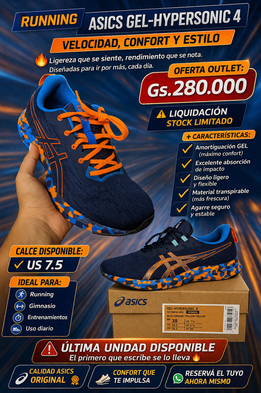 👟 ASICS GEL-HYPERSONIC 4