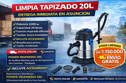 LIMPIA TAPIZADO 20L PROFESIONAL