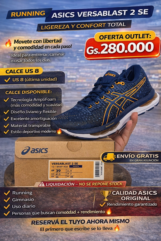 👟 ASICS VERSABLAST 2 SE