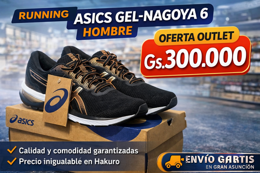 👟 RUNNING ASICS GEL-NAGOYA 6 ORIGINAL CALCE US 9