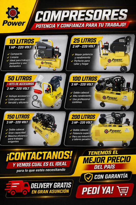 COMPRESORES AL MEJOR PRECIO 🔥